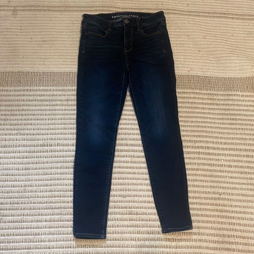 American Eagle High rise super stretch jegging jeans size 2 short